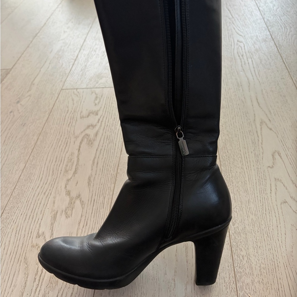 Blondo Black Heeled Boots